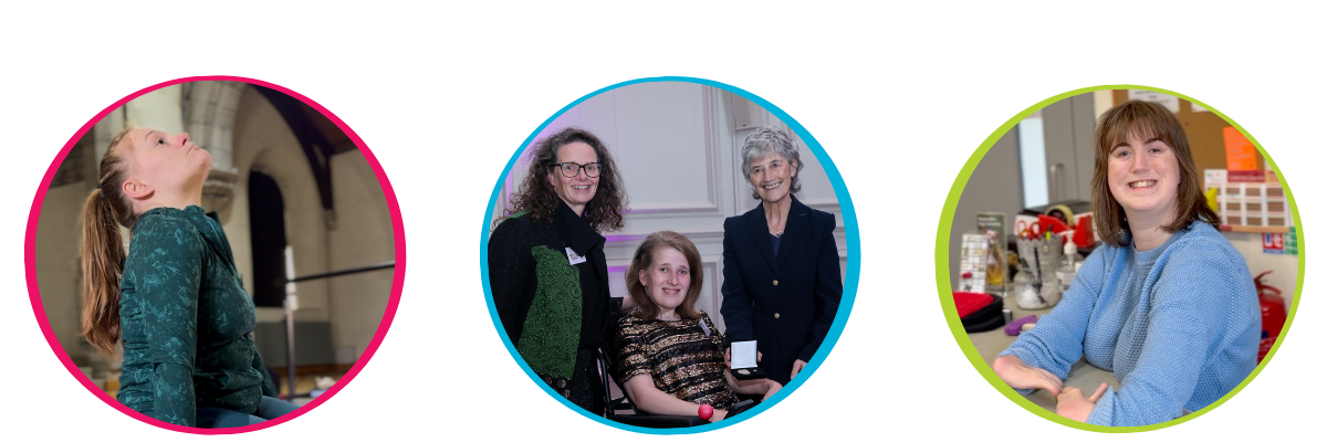 Life With No Limits campaign graphic featuring 2026 champions Erin McNamara, Sarah O’Sullivan and Chloe Power, highlighting achievement, inclusion and empowerment through Enable Ireland’s 75th anniversary campaign.